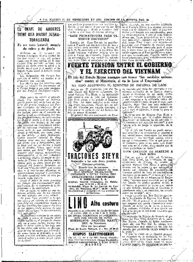 ABC MADRID 21-09-1954 página 19