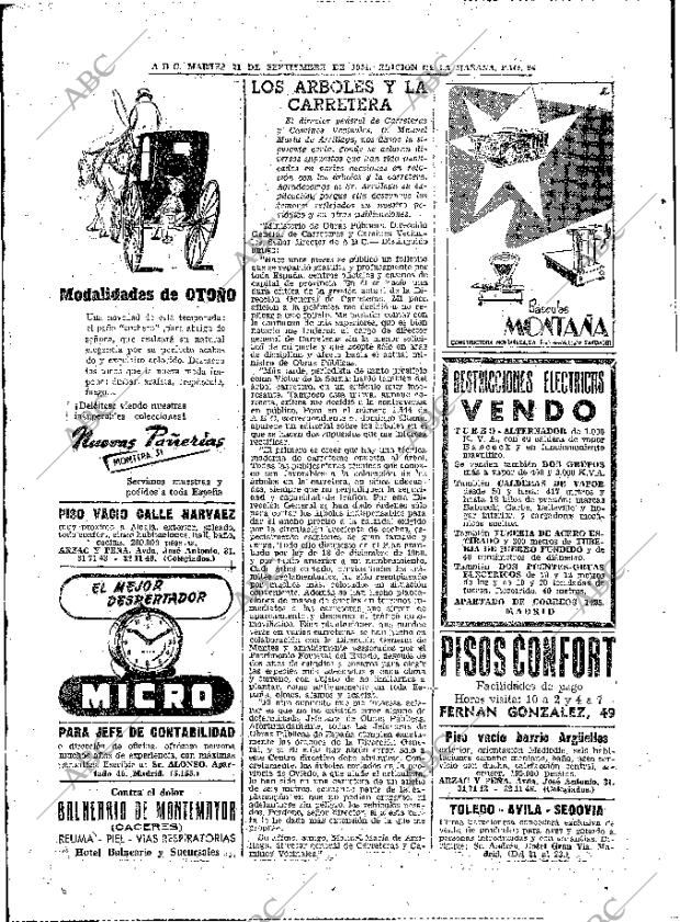 ABC MADRID 21-09-1954 página 24