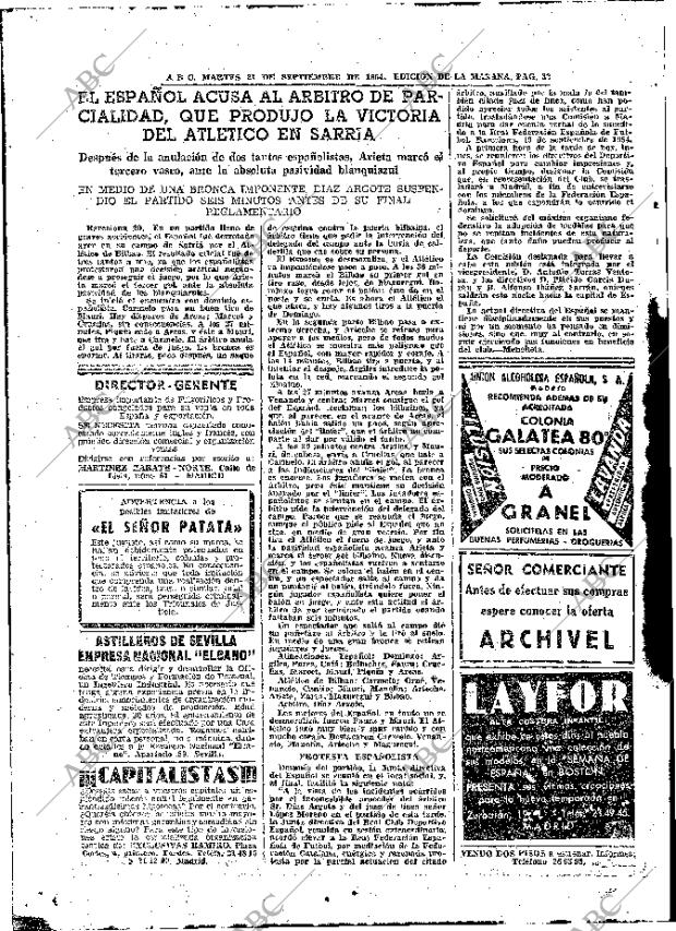 ABC MADRID 21-09-1954 página 32