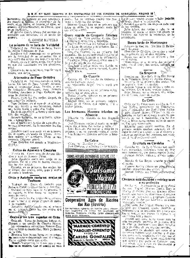 ABC SEVILLA 21-09-1954 página 18