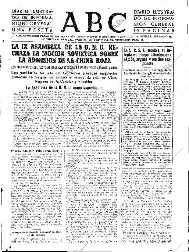 ABC SEVILLA 22-09-1954 página 11