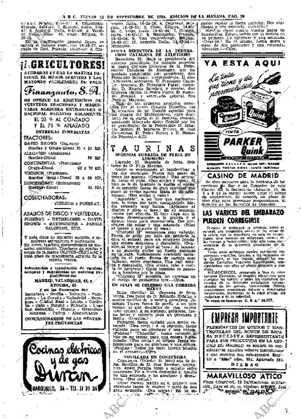 ABC MADRID 23-09-1954 página 30