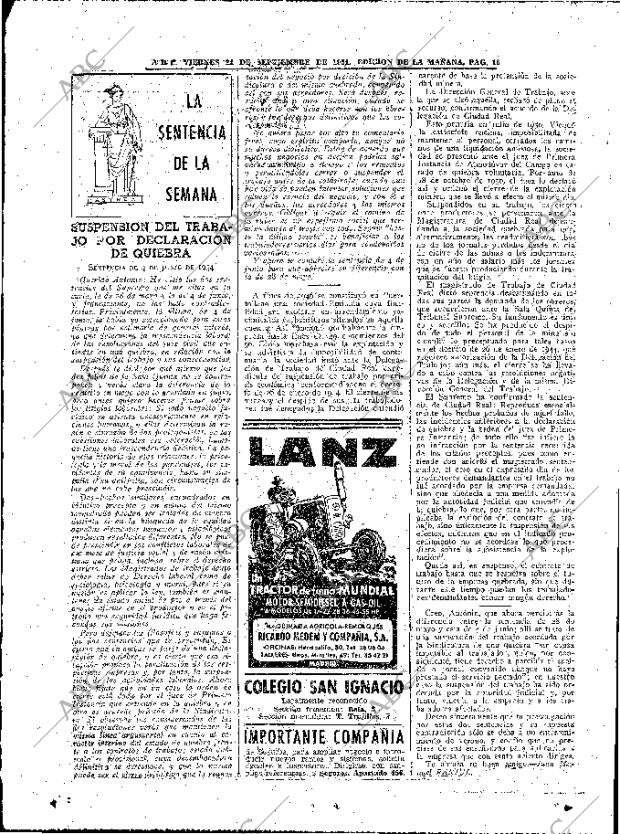 ABC MADRID 24-09-1954 página 16