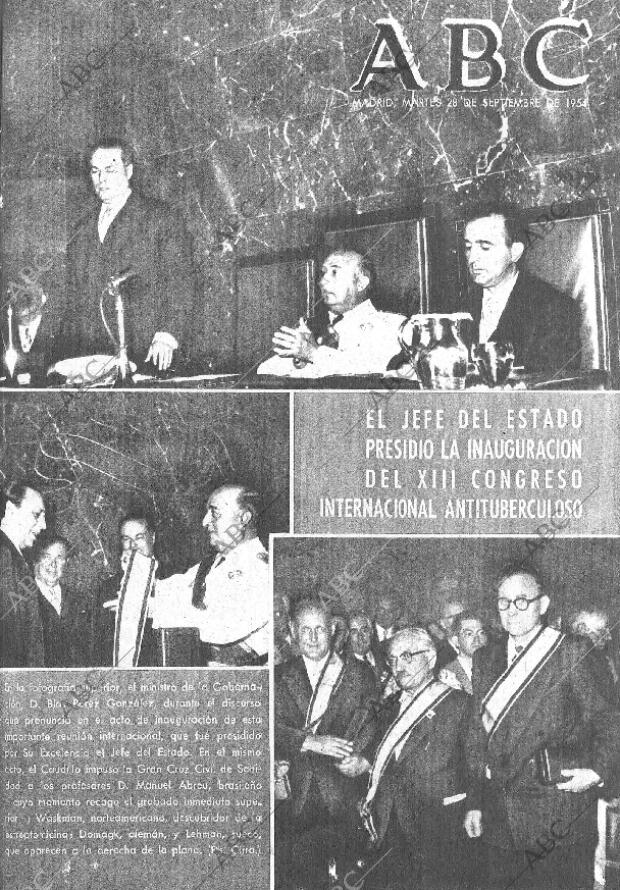 ABC MADRID 28-09-1954 página 1