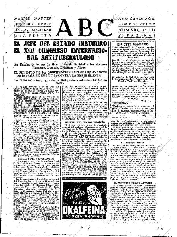 ABC MADRID 28-09-1954 página 15
