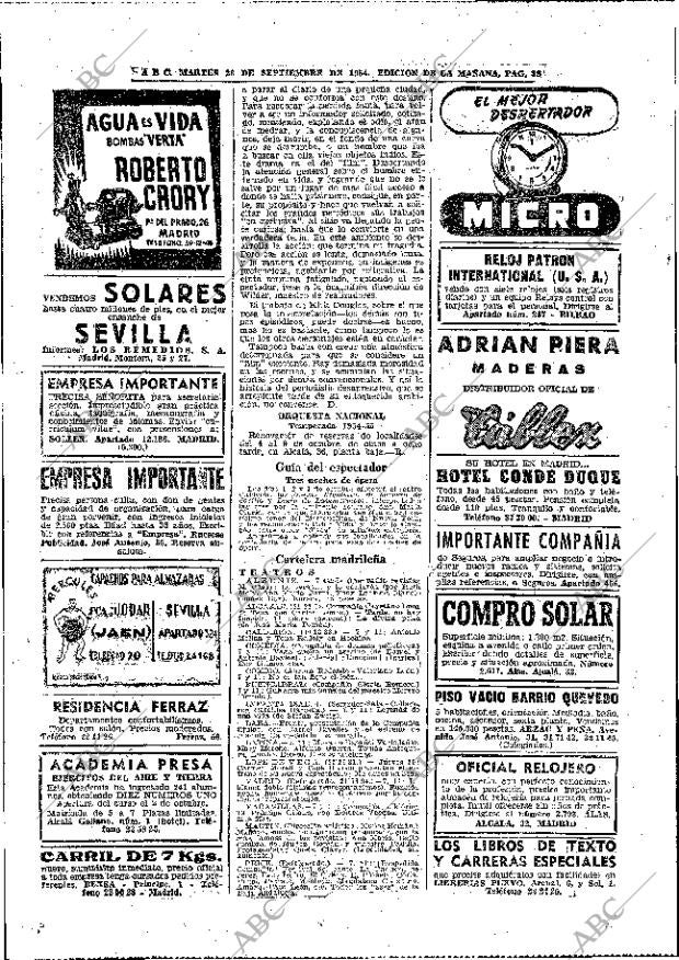 ABC MADRID 28-09-1954 página 38