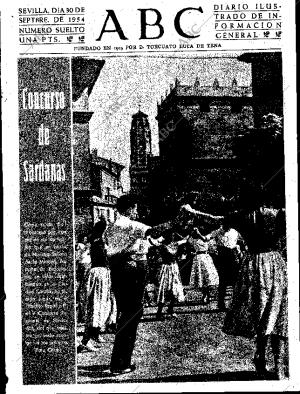 ABC SEVILLA 30-09-1954 página 1