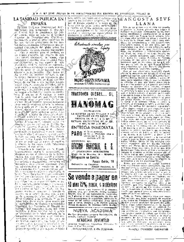 ABC SEVILLA 30-09-1954 página 10