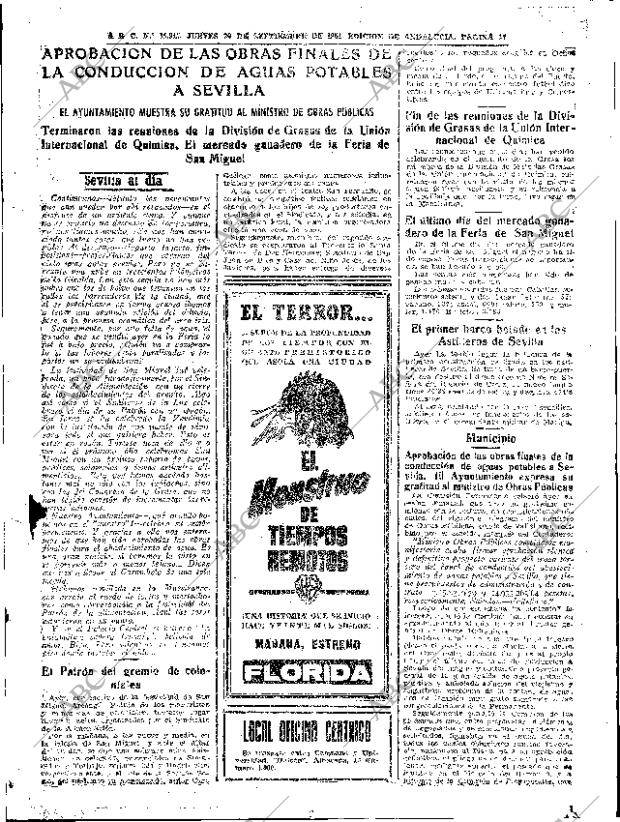 ABC SEVILLA 30-09-1954 página 17