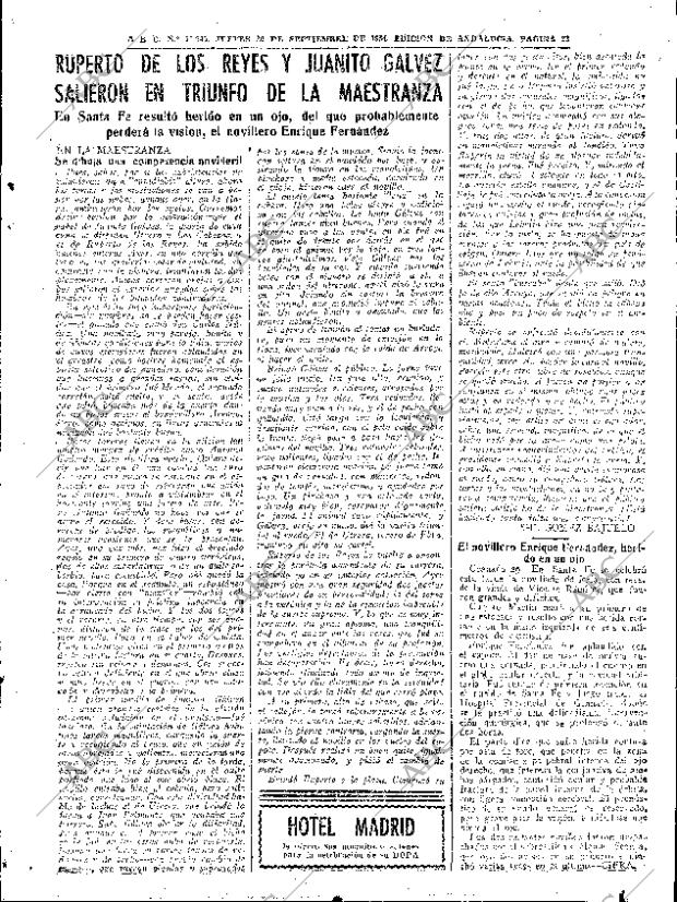ABC SEVILLA 30-09-1954 página 23