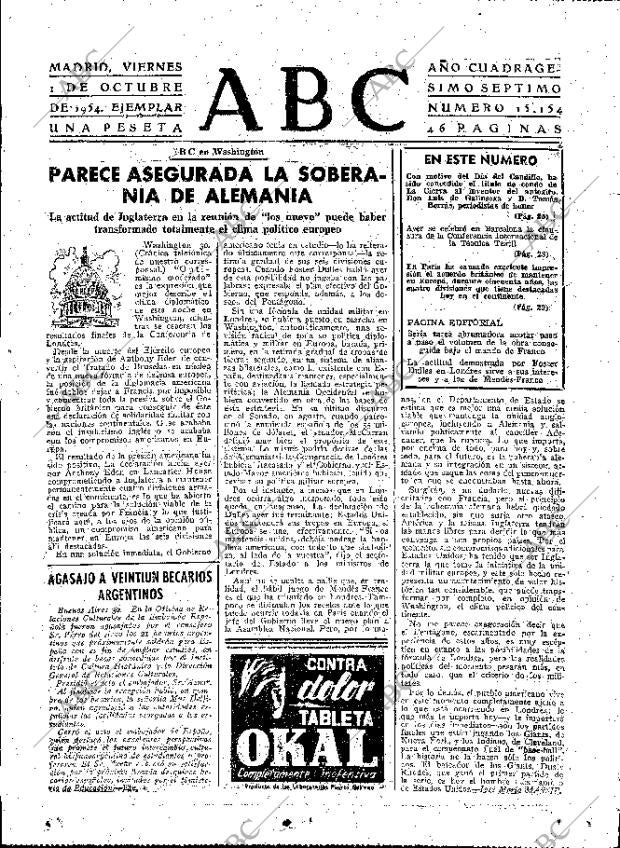 ABC MADRID 01-10-1954 página 21