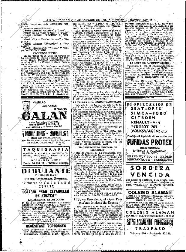 ABC MADRID 03-10-1954 página 58