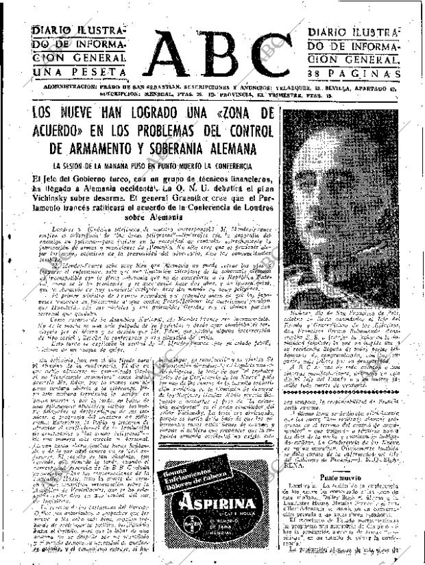 ABC SEVILLA 03-10-1954 página 15