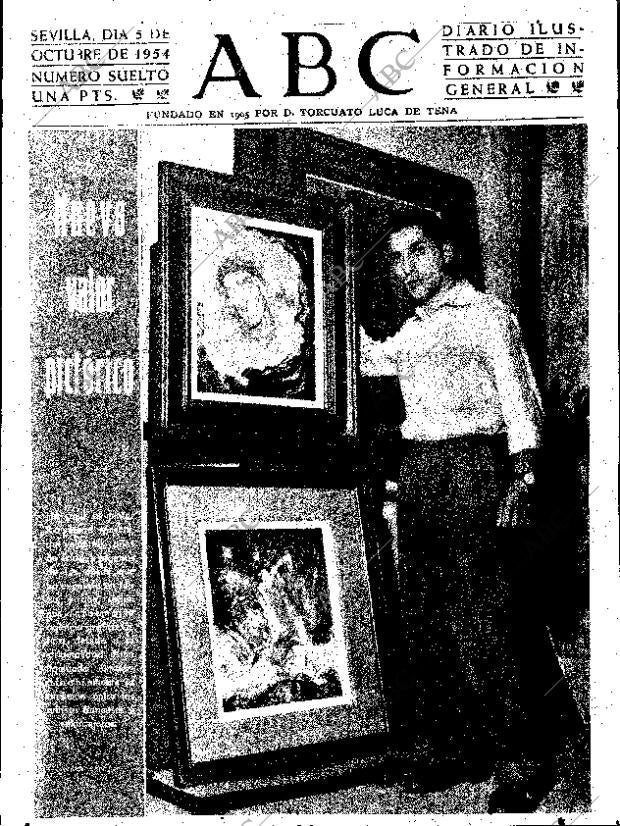 ABC SEVILLA 05-10-1954 página 1