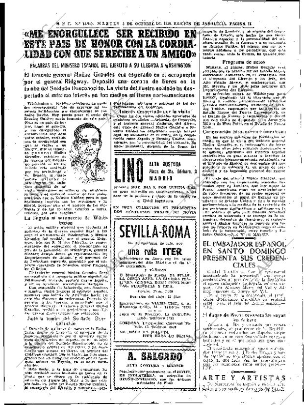 ABC SEVILLA 05-10-1954 página 11