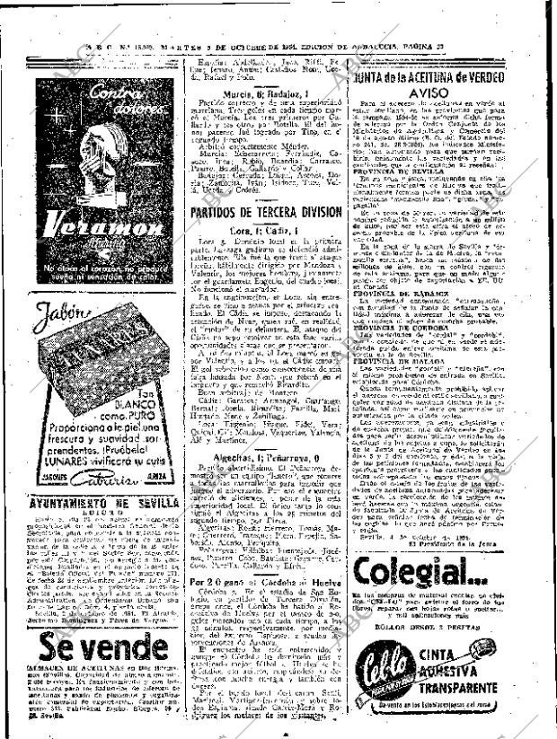 ABC SEVILLA 05-10-1954 página 22