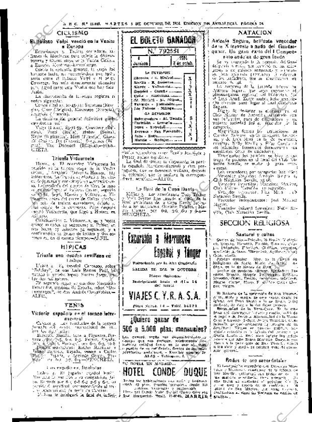 ABC SEVILLA 05-10-1954 página 24