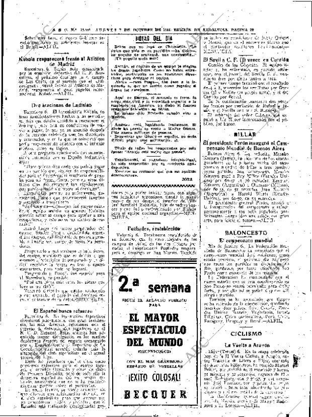 ABC SEVILLA 07-10-1954 página 23