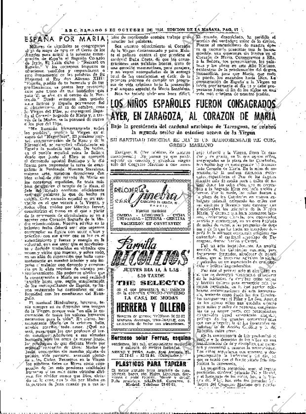 ABC MADRID 09-10-1954 página 17