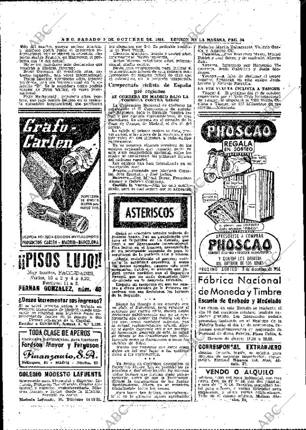 ABC MADRID 09-10-1954 página 34