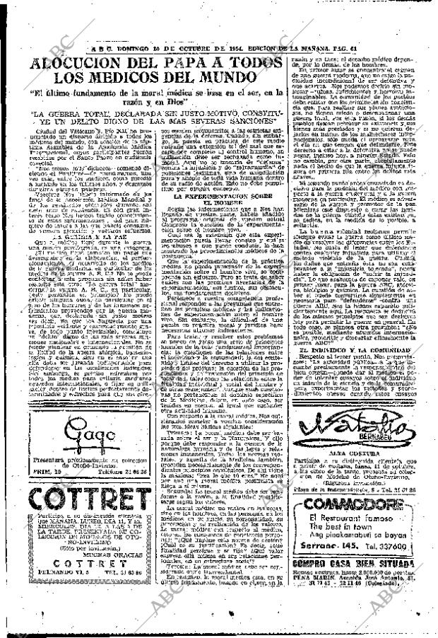 ABC MADRID 10-10-1954 página 47
