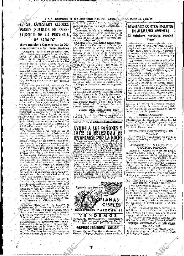 ABC MADRID 10-10-1954 página 54