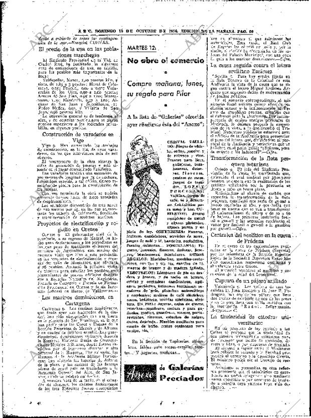 ABC MADRID 10-10-1954 página 60