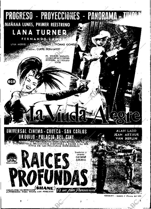 ABC MADRID 10-10-1954 página 73