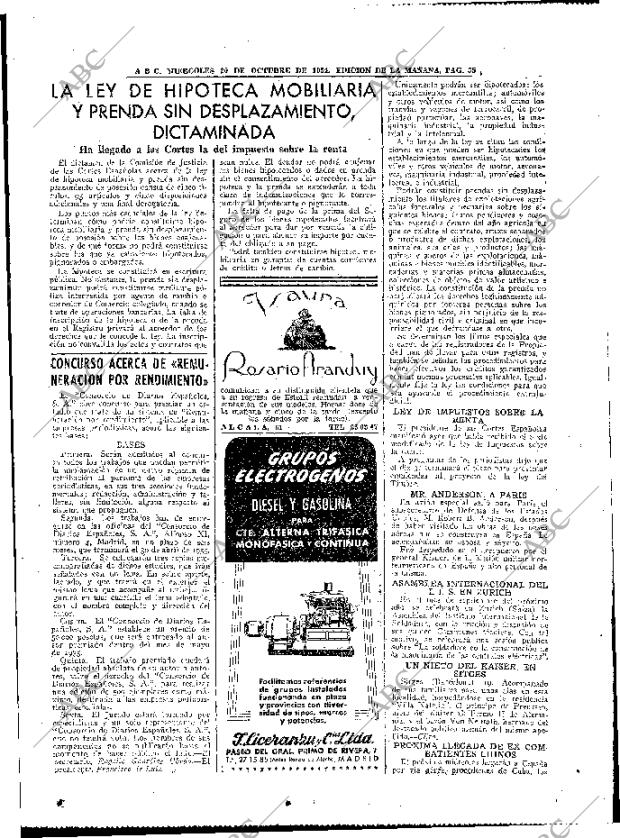 ABC MADRID 20-10-1954 página 35