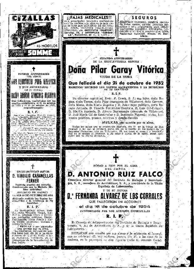 ABC MADRID 20-10-1954 página 63