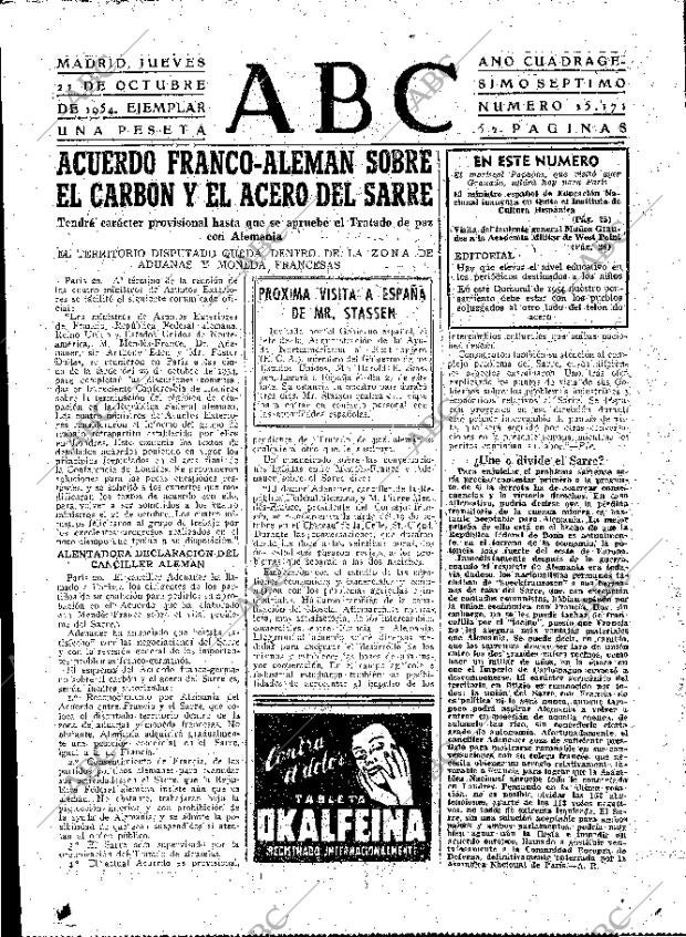 ABC MADRID 21-10-1954 página 21