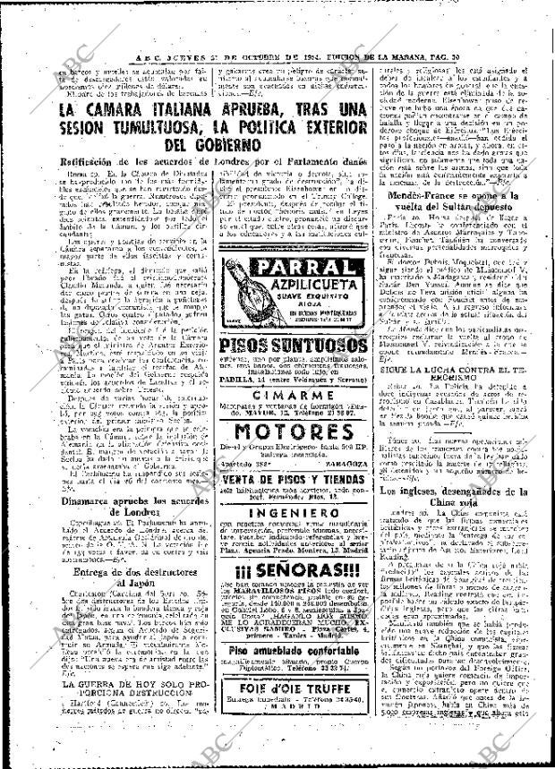 ABC MADRID 21-10-1954 página 28
