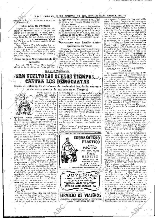 ABC MADRID 21-10-1954 página 29