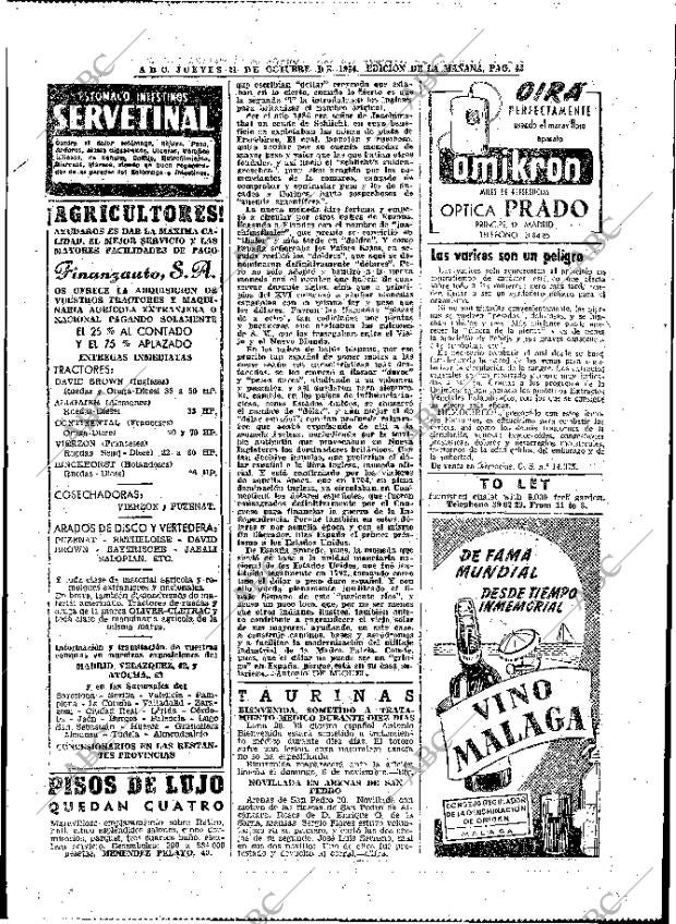ABC MADRID 21-10-1954 página 40