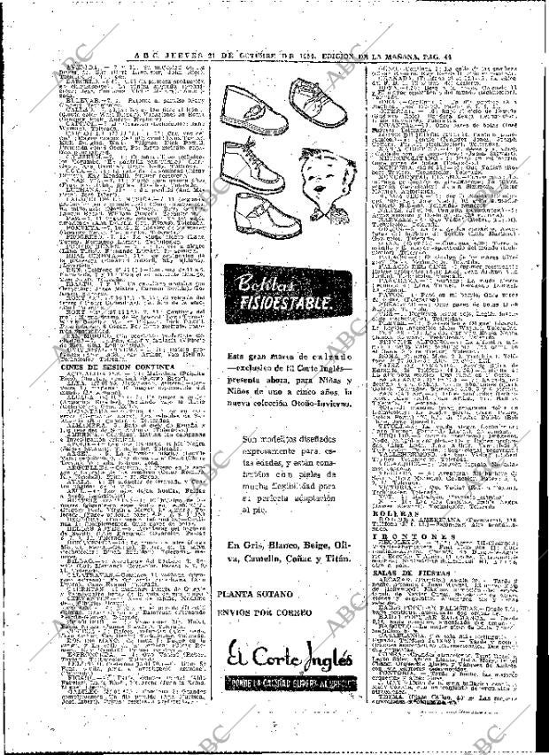 ABC MADRID 21-10-1954 página 42