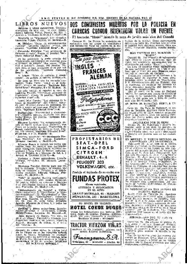 ABC MADRID 21-10-1954 página 43
