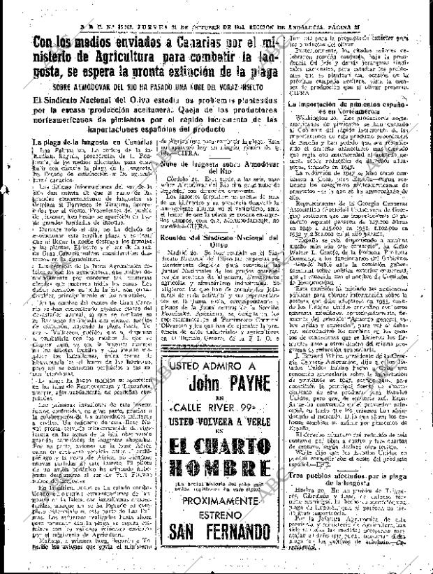 ABC SEVILLA 21-10-1954 página 21
