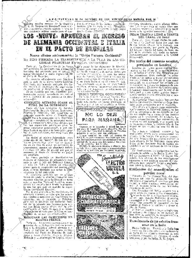 ABC MADRID 22-10-1954 página 38