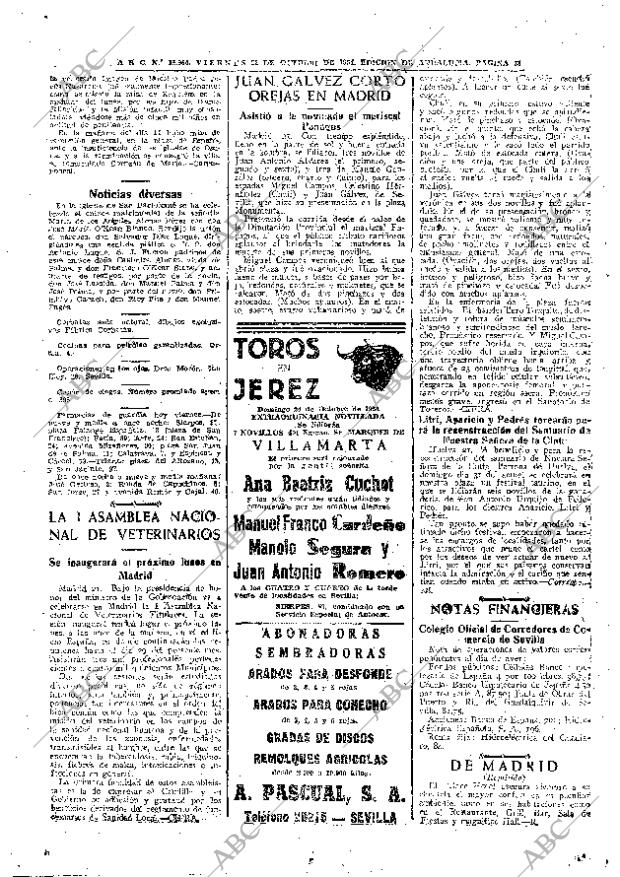 ABC SEVILLA 22-10-1954 página 38