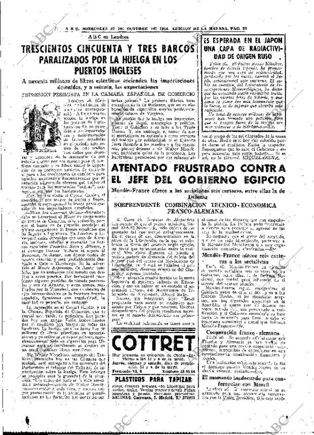 ABC MADRID 27-10-1954 página 33