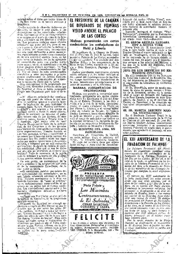 ABC MADRID 27-10-1954 página 35