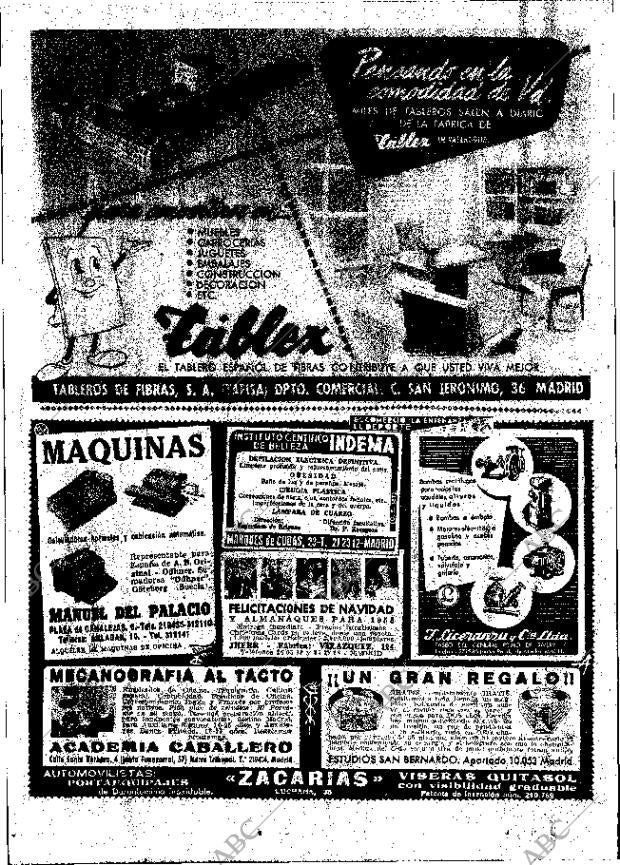 ABC MADRID 27-10-1954 página 4