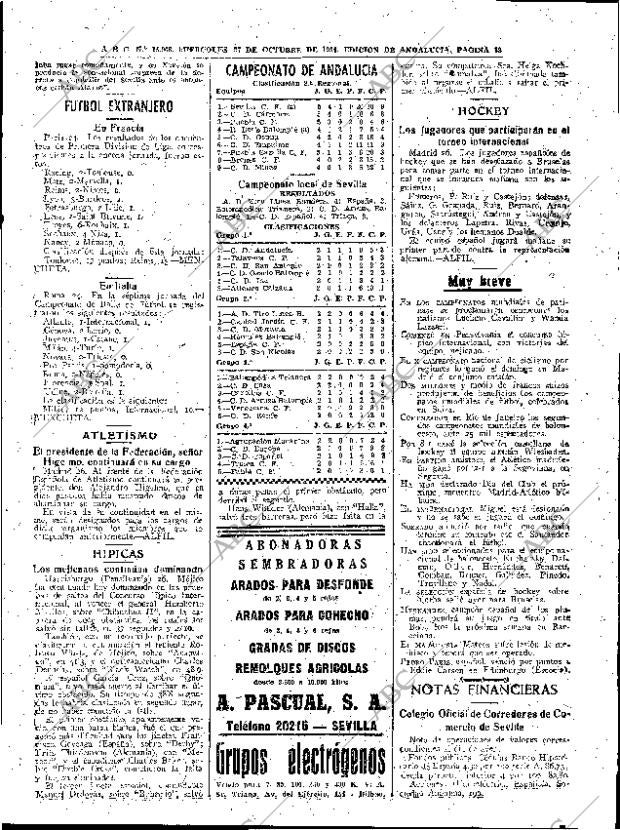 ABC SEVILLA 27-10-1954 página 33