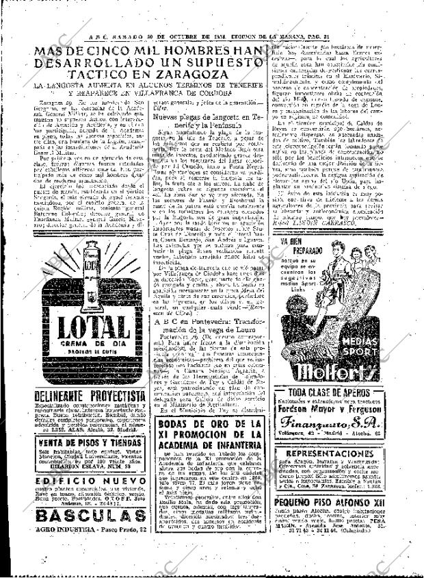 ABC MADRID 30-10-1954 página 31