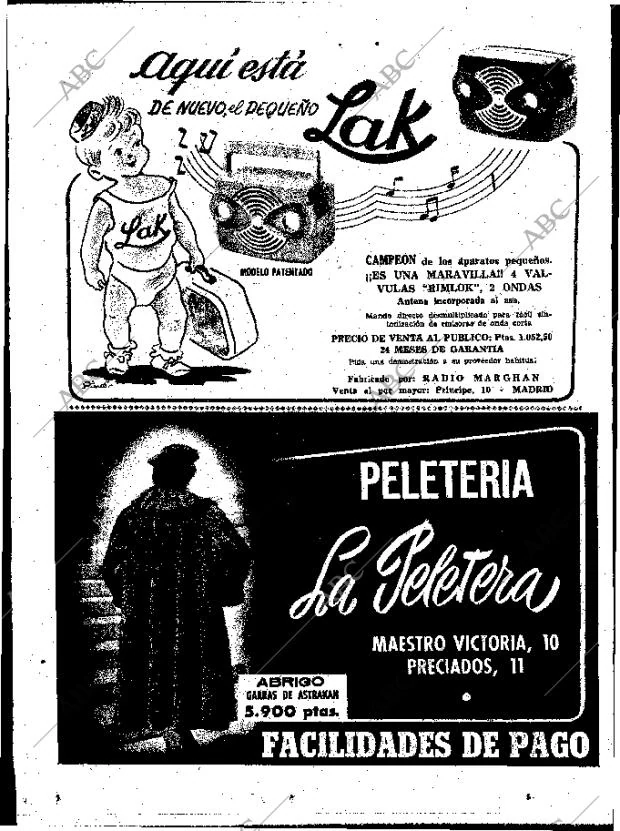 ABC MADRID 31-10-1954 página 20