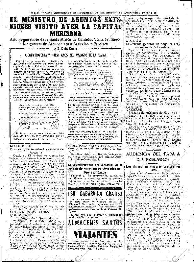ABC SEVILLA 03-11-1954 página 23