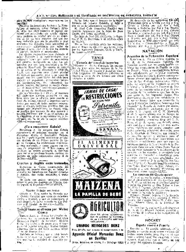 ABC SEVILLA 03-11-1954 página 28