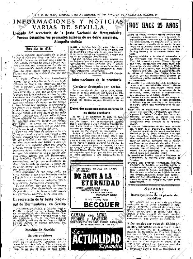 ABC SEVILLA 05-11-1954 página 15