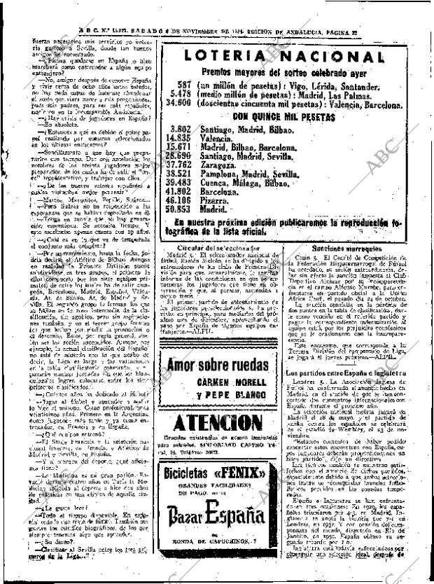 ABC SEVILLA 06-11-1954 página 21