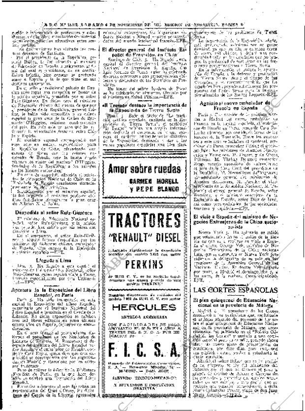 ABC SEVILLA 06-11-1954 página 8